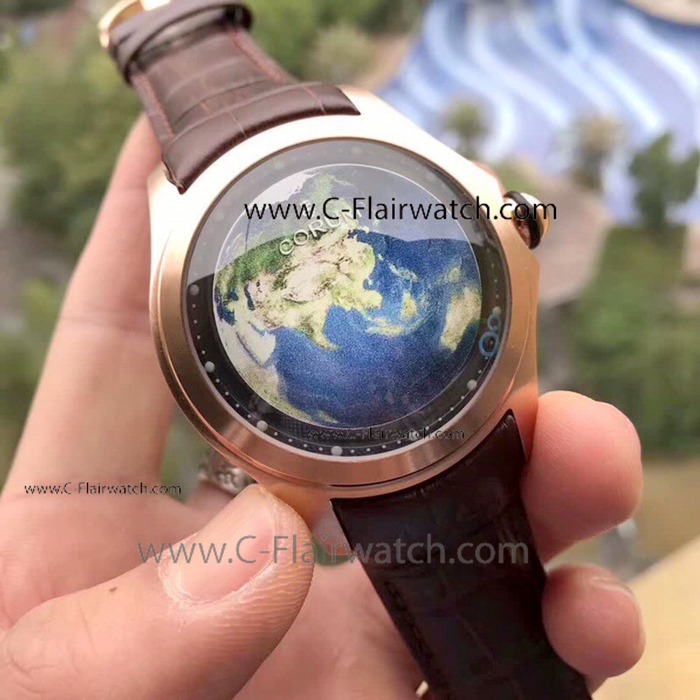 Big Bubble Magical 52 Earth Rose Gold Corum Watch / New Copy
